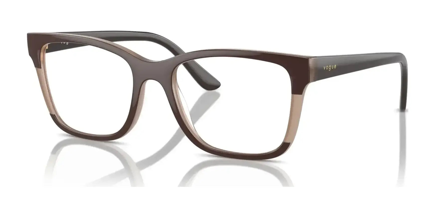 Vogue VO5556F Eyeglasses Top Brown / Milky Brown