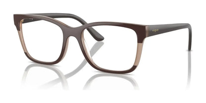 Vogue VO5556F Eyeglasses Top Brown / Milky Brown