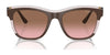 Vogue VO5557S Sunglasses | Size 54 / Black / Dark Grey (Polarized) (3P 10%) №W44/81