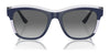 Vogue VO5557S Sunglasses | Size 54 / Black / Dark Grey (Polarized) (3P 10%) №W44/81