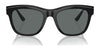 Vogue VO5557S Sunglasses | Size 54 / Black / Dark Grey (Polarized) (3P 10%) №W44/81