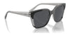 Vogue VO5558S Sunglasses | Size 55 / Brown/Transparent Rose Glitter / Grey Gradient Brown (Polarized) (3P 14%) №3136T5