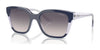 Vogue VO5558S Sunglasses | Size 55 / Blue/Transparent Lilac Glitter / Pink Gradient Dark Grey (2N 23.3%) №313736