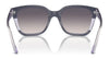 Vogue VO5558S Sunglasses | Size 55 / Brown/Transparent Rose Glitter / Grey Gradient Brown (Polarized) (3P 14%) №3136T5
