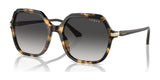 Vogue VO5561S Sunglasses Yellow Tortoise / Grey Gradient Black