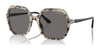 Vogue VO5561S Sunglasses | Size 56 / Ivory Tortoise / Dark Grey (Polarized) (3P 15%) №307681