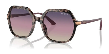 Vogue VO5561S Sunglasses Pink Tortoise / Gradient Brown / Violet / Blue