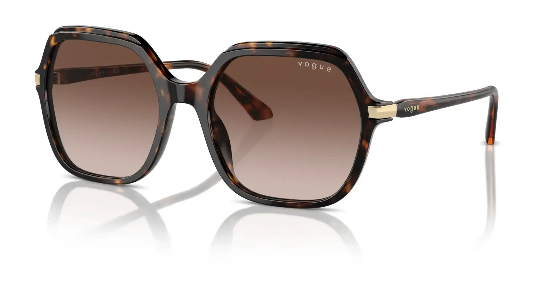 Vogue VO5561S Sunglasses Dark Havana / Gradient Brown