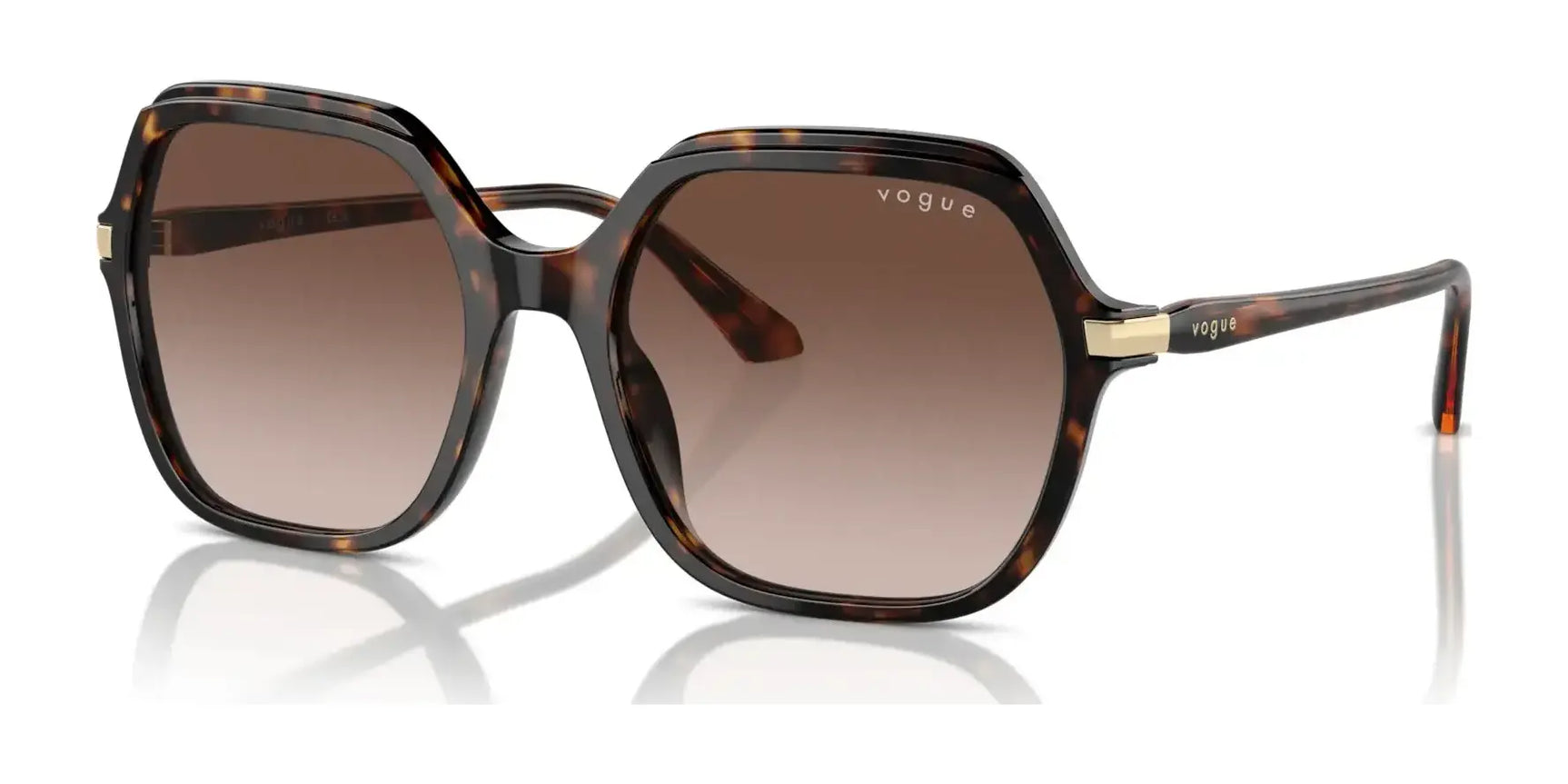 Vogue VO5561S Sunglasses Dark Havana / Gradient Brown