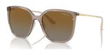 Vogue VO5564S Sunglasses Transparent Brown / Grey Gradient Brown (Polarized)