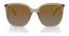 Vogue VO5564S Sunglasses | Size 54 / Transparent Brown / Grey Gradient Brown (Polarized) (3P 14%) №2940T5
