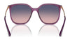 Vogue VO5564S Sunglasses | Size 54 / Transparent Brown / Grey Gradient Brown (Polarized) (3P 14%) №2940T5