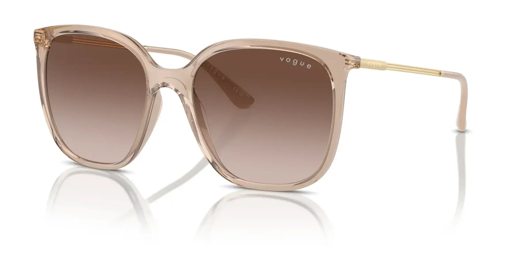 Vogue VO5564SF Sunglasses Transparent Brown / Brown Gradient
