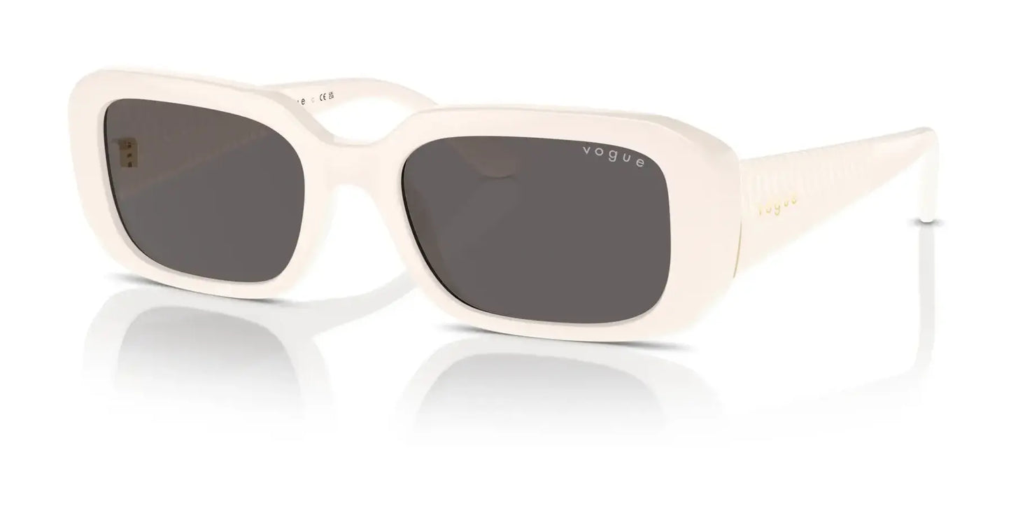 Vogue VO5565S Sunglasses Full Ivory / Black Smoke