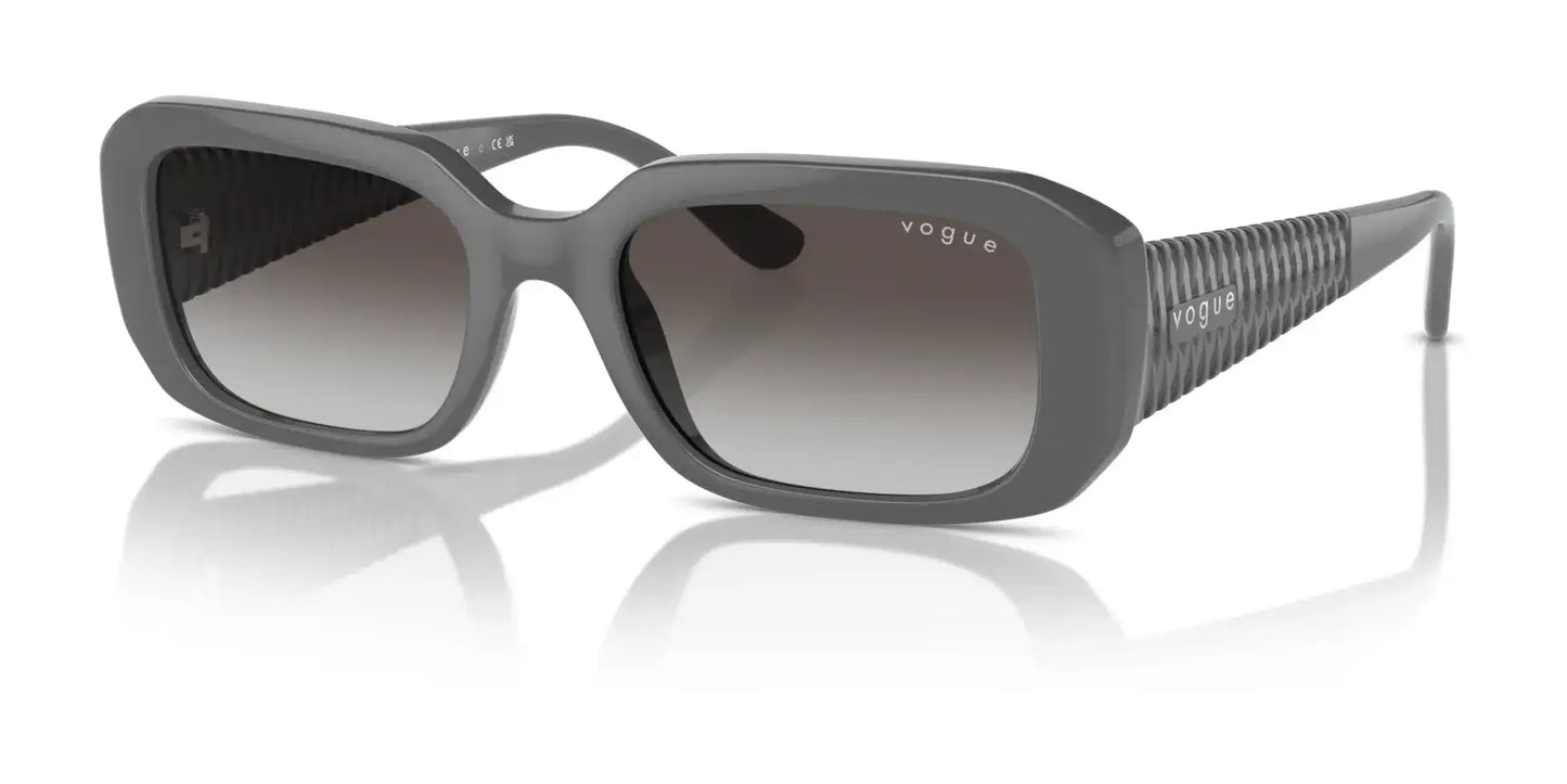 Vogue VO5565S Sunglasses Full Grey / Light Grey Gradient Black