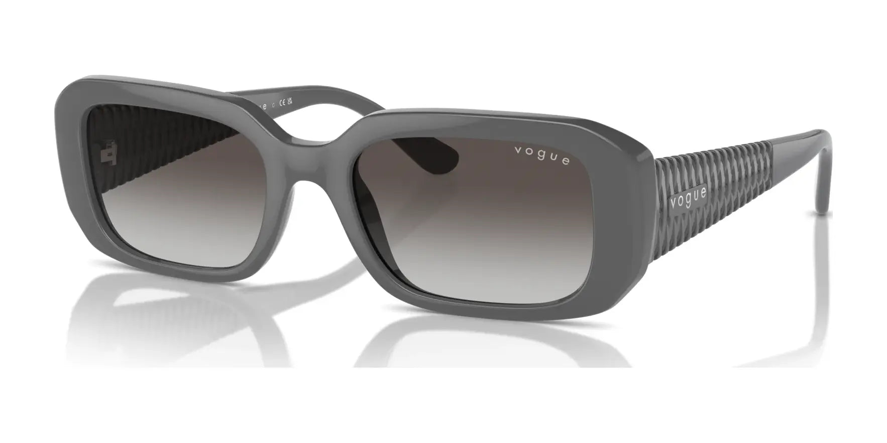 Vogue VO5565S Sunglasses Full Grey / Light Grey Gradient Black