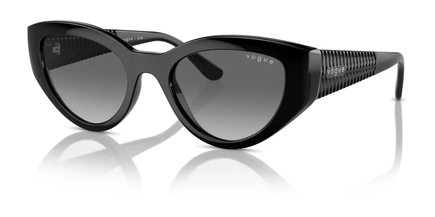 Vogue VO5566S Sunglasses Black / Gradient Grey
