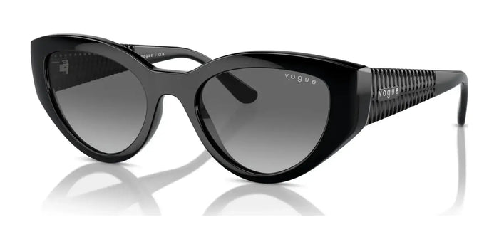 Vogue VO5566S Sunglasses | Size 52 / Black / Gradient Grey (2N 26%) №W44/11