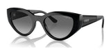 Vogue VO5566S Sunglasses Black / Gradient Grey