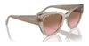 Vogue VO5567S Sunglasses | Size 52 / Black / Dark Grey (Polarized) (3P 10%) №W44/81