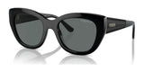 Vogue VO5567S Sunglasses Black / Dark Grey  (Polarized)