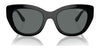 Vogue VO5567S Sunglasses | Size 52 / Black / Dark Grey (Polarized) (3P 10%) №W44/81