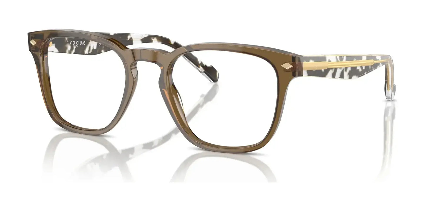 Vogue VO5570 Eyeglasses Transparent Olive Green