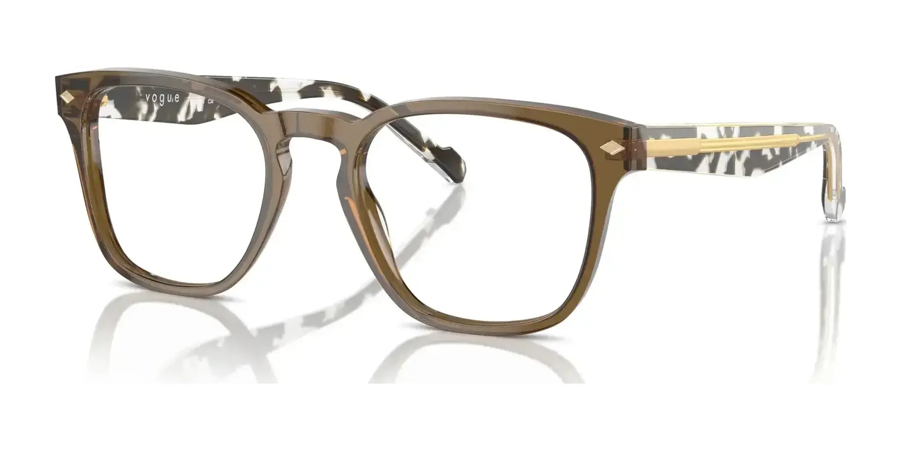 Vogue VO5570 Eyeglasses Transparent Olive Green