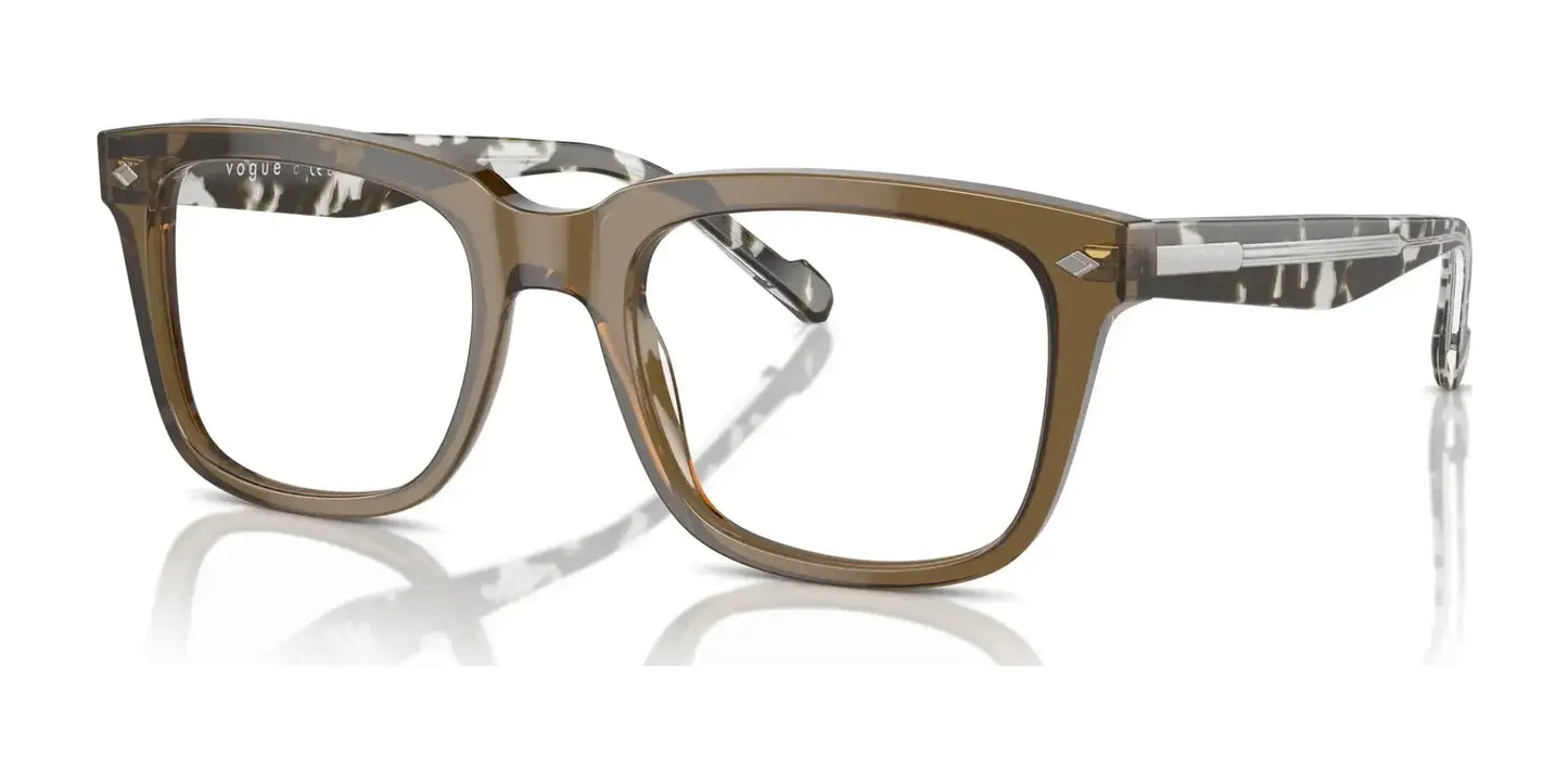 Vogue VO5572 Eyeglasses Transparent Olive Green