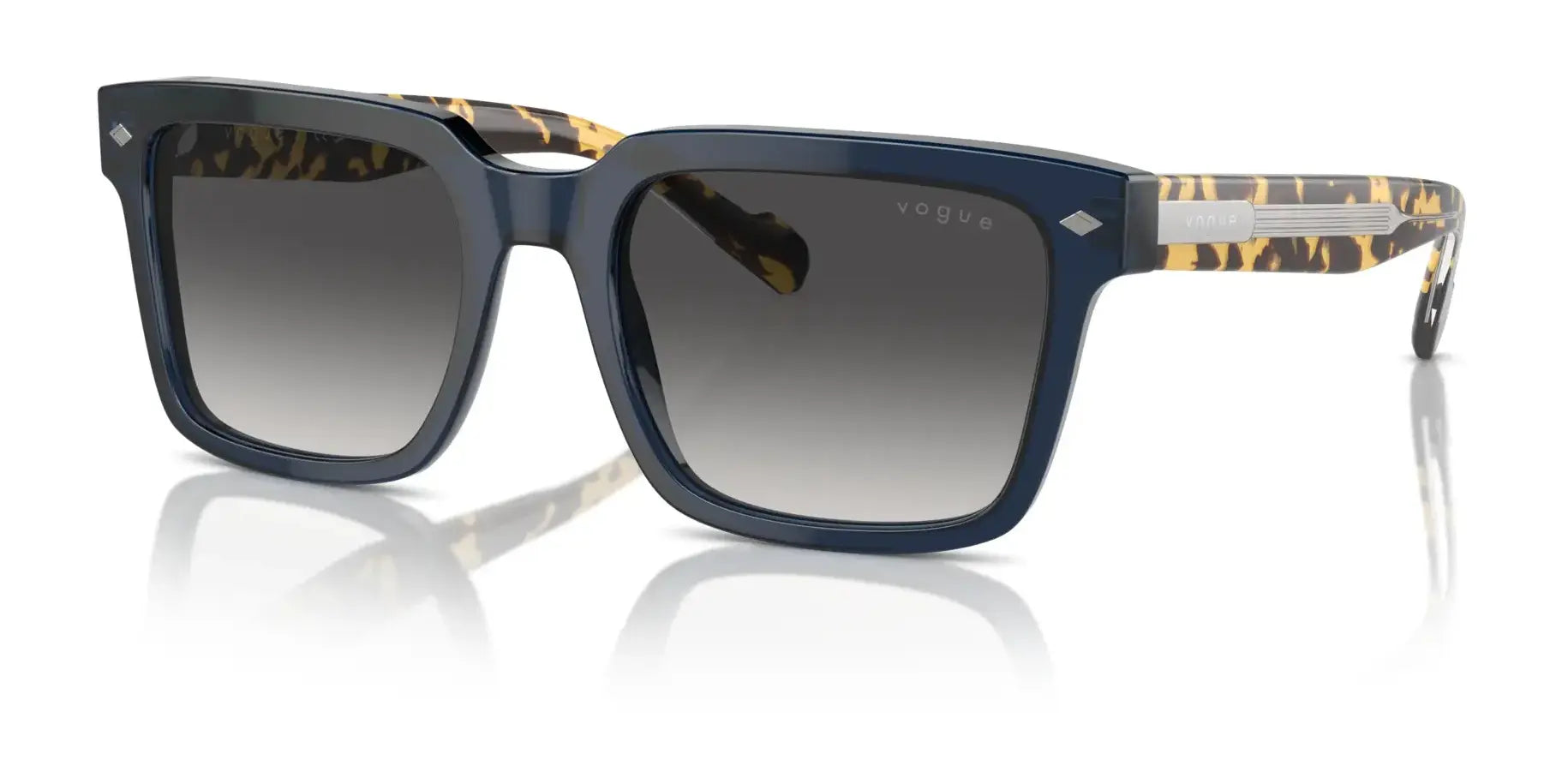 Vogue VO5573S Sunglasses Transparent Blue / Grey Gradient Black
