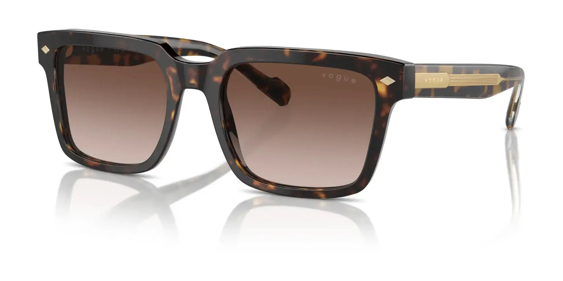 Vogue VO5573S Sunglasses Dark Havana / Gradient Brown