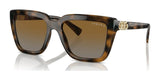 Vogue VO5575SB Sunglasses Top Dark Havana / Light Brown / Gradient Brown (Polarized)