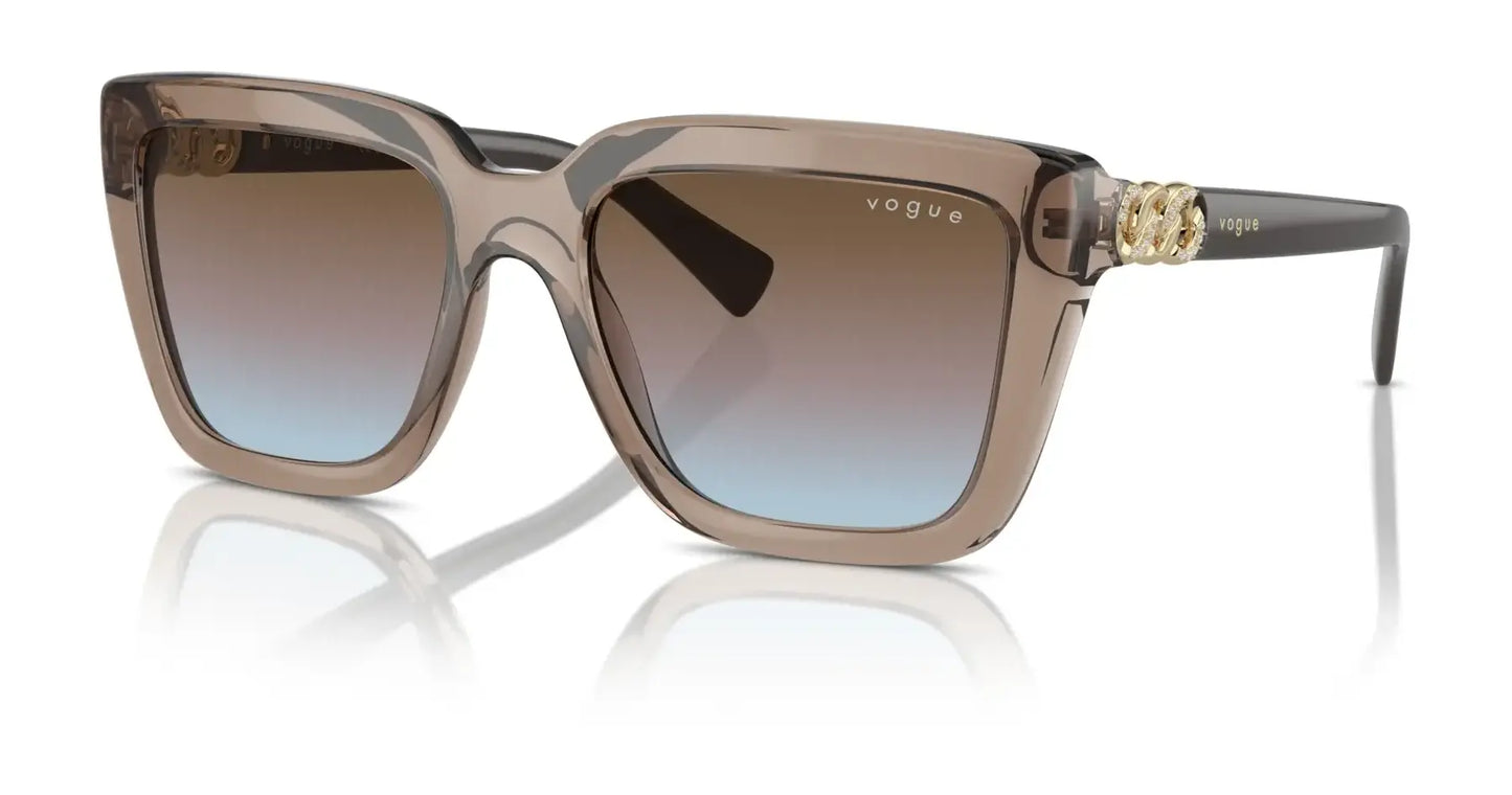 Vogue VO5575SB Sunglasses Transparent Brown / Azure Gradient Pink Gradient Brown