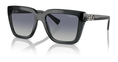 Vogue VO5575SB Sunglasses Transparent Grey / Gradient Dark Blue