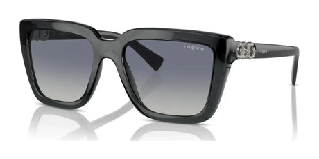 Vogue VO5575SB Sunglasses Transparent Grey / Gradient Dark Blue