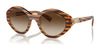 Vogue VO5576SB Sunglasses | Size 52 / Striped Dark Havana / Brown Gradient (3N 16%) №150813