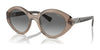 Vogue VO5576SB Sunglasses | Size 52 / Transparent Brown / Gradient Dark Grey (2N 26%) №294011