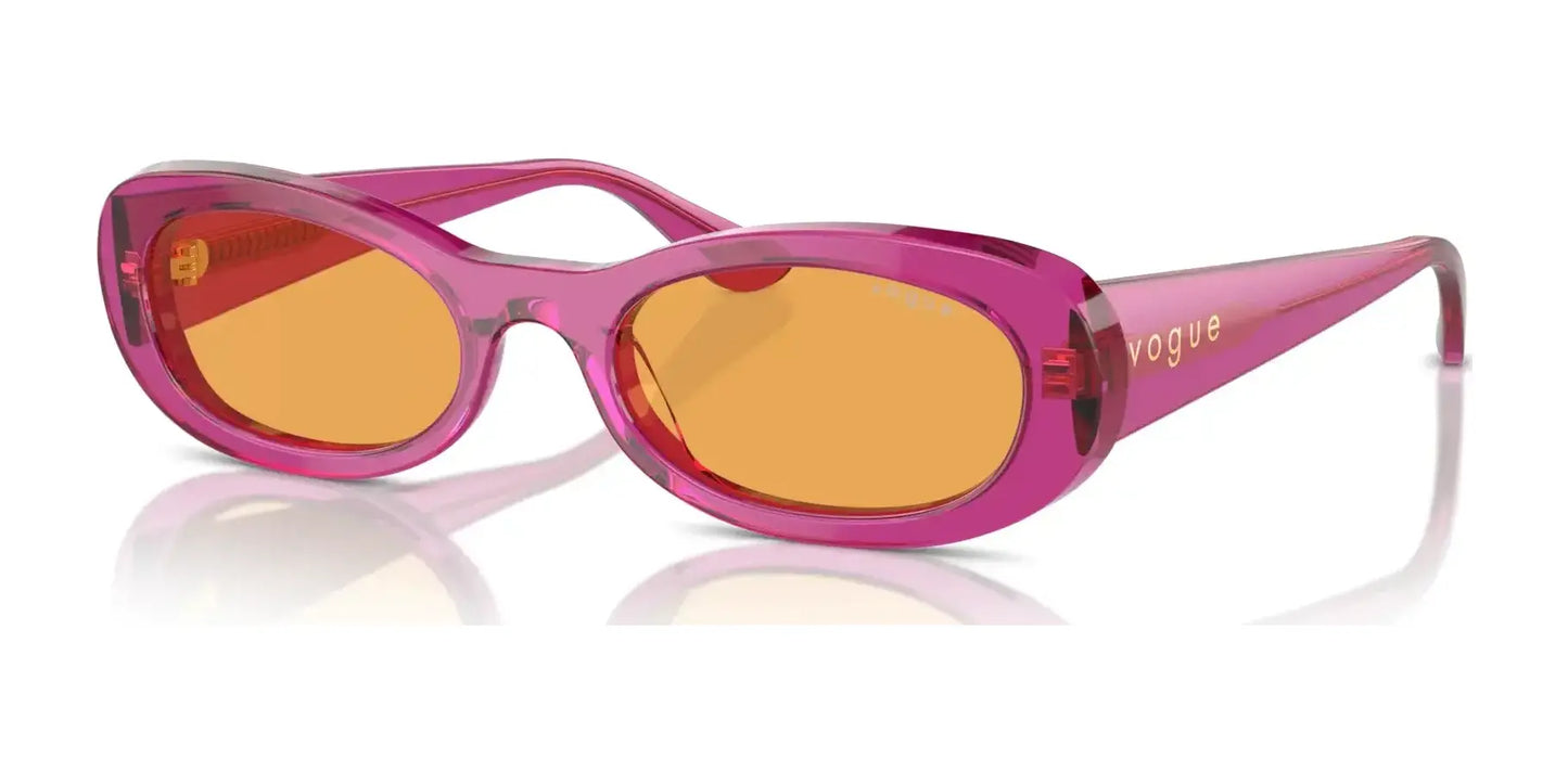 Vogue VO5582S Sunglasses Transparent Violet / Orange