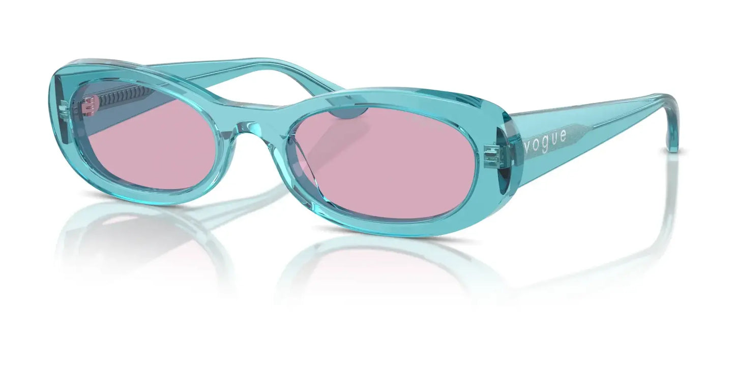Vogue VO5582S Sunglasses Transparent Torquoise / Violet