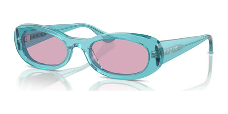 Vogue VO5582S Sunglasses Transparent Torquoise / Violet