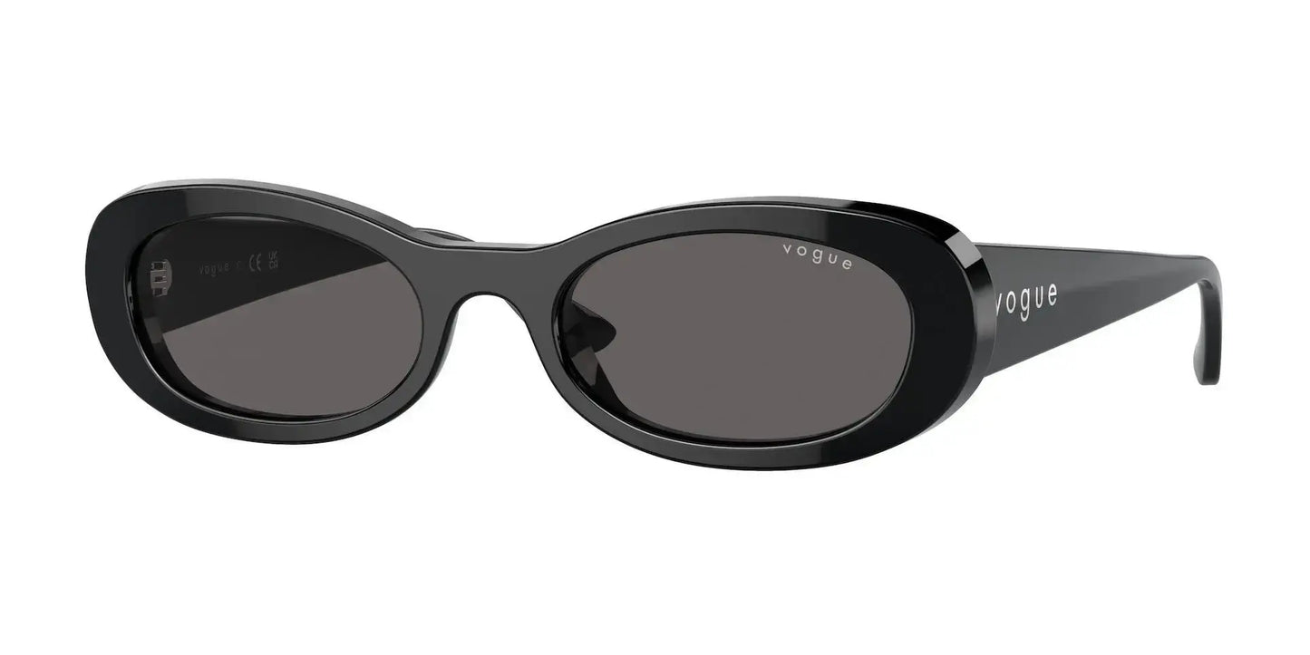 Vogue VO5582S Sunglasses Black / Black Smoke