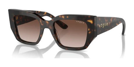 Vogue VO5583S Sunglasses Dark Havana / Gradient Brown