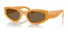 Vogue VO5585S Sunglasses | Size 54 / Full Ocher / Dark Brown (3N 14.5%) №315973
