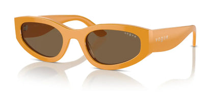 Vogue VO5585S Sunglasses Full Ocher / Dark Brown