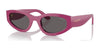 Vogue VO5585S Sunglasses | Size 54 / Full Fuchsia / Black Smoke (3N 11.5%) №316087