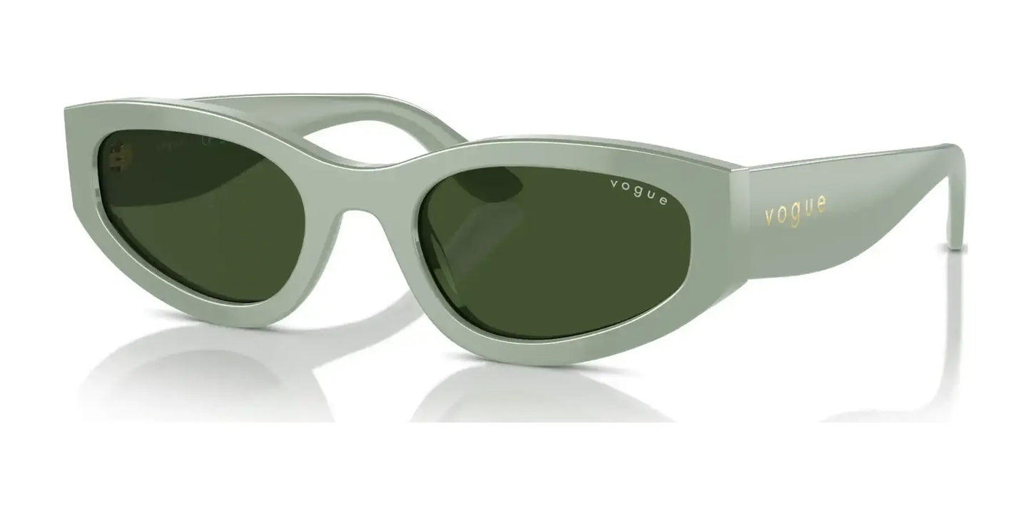 Vogue VO5585S Sunglasses Full Light Green / Dark Green