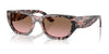 Vogue VO5586S Sunglasses | Size 53 / Pink Tortoise / Pink Gradient Brown (2N 24.6%) №315014