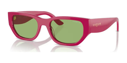 Vogue VO5586S Sunglasses Full Fuchsia / Green