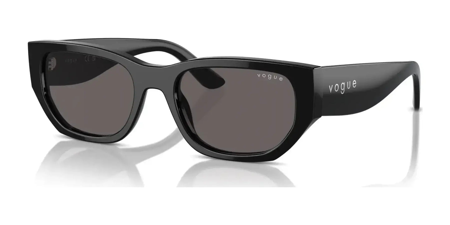 Vogue VO5586S Sunglasses Black / Black Smoke