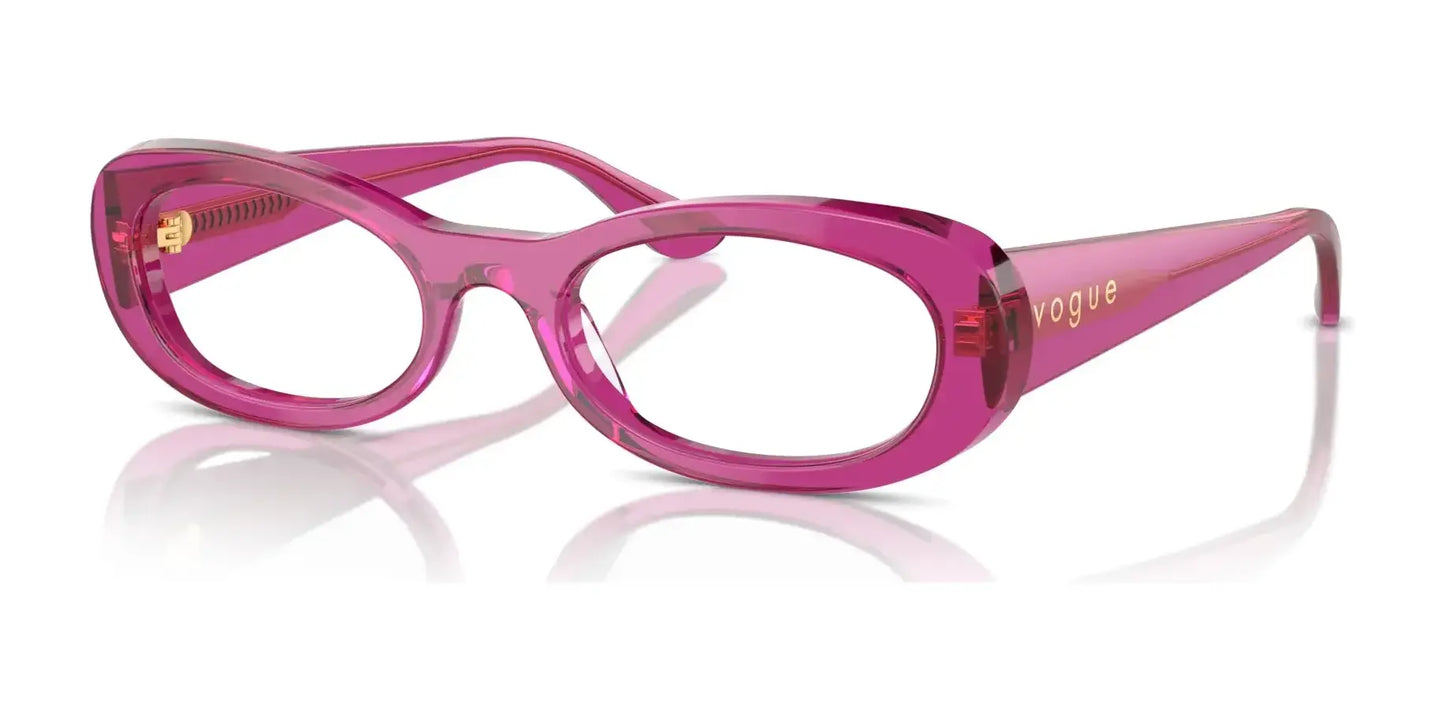 Vogue VO5596 Eyeglasses Transparent Violet